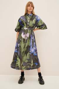 Womenswear: Kowtow Delphinum Bloom Dress