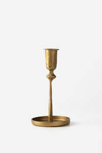 Gold Iron Candleholder