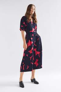 Womenswear: Elk Luna Jumpsuit Navy Tera Print