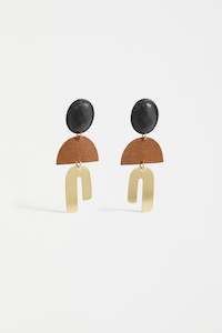 Womenswear: Elk Ledur Drop Earring Gold