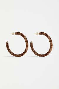 Elk Kolle Hoop Earring Bronze