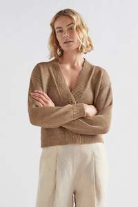 Elk Keent Cardigan Camel