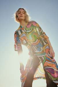 Womenswear: Elk Soma Shirt Dress Kult Print