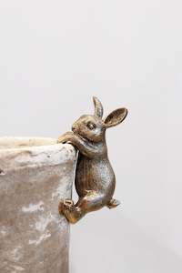 Womenswear: Hanging Bunny | Bronze