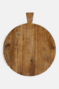 Reclaimed Elm Artisan Board | Round