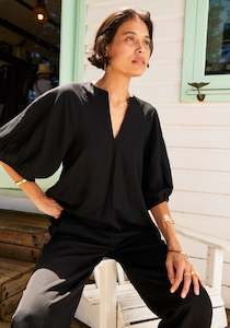 Womenswear: Pol Sake Top Black