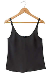 SILK CAMISOLE Black