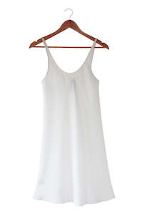 Womenswear: SILK SLIP Natural White