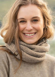 Womenswear: Noble Wilde Neck Warmer Oyster