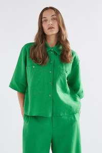 Womenswear: Elk Nayte Shirt Vine Green