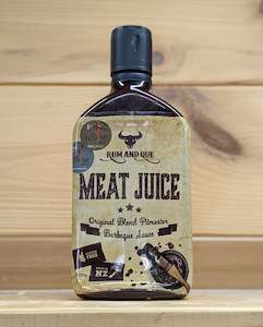 Butchery: Rum and Que 'Meat Juice'