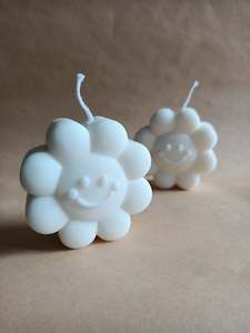 Wholesale - Happy Daisy Soy Candle (White)