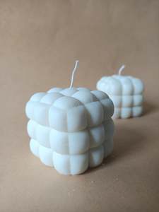 Wholesale - Puffy Cube Soy Candle