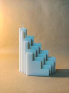 Wholesale - Ascent Staircase Candle (White)