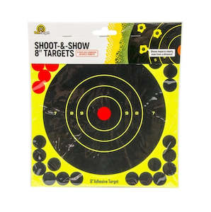 Fun Target Shoot and Show Targets 8" 6Pack