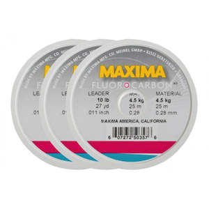 Maxima Fluorocarbon Line 25m