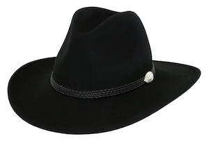 Outback Shy Game Wool Hat - Black