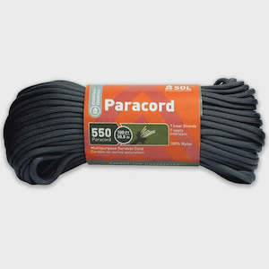 SOL Paracord 1100 15m/50' Black