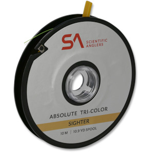 Scientific Anglers: S.A.  Absolute Tri-Colour Sighter Tippet (Euro Nymph)