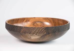 Wooden Bowl No660 - Hand Crafted Wooden Bowls - Gavin Brunton - Kawau Island