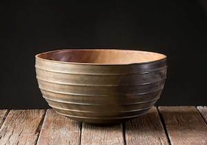 Pohutukawa Bowl No603 - Hand Crafted Wooden Bowls - Gavin Brunton - Kawau Island