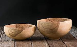 Maire Wooden Bowl No566 - Hand Crafted Wooden Bowls - Gavin Brunton - Kawau Island