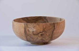 Maire Wooden Bowl No565 - Hand Crafted Wooden Bowls - Gavin Brunton - Kawau Island