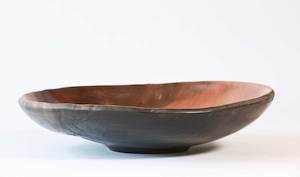 Rustic Pohutukawa Bowl No500 - Hand Crafted Wooden Bowls - Gavin Brunton - Kawau Island