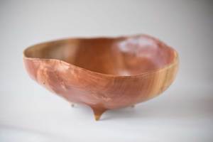 Natural Tree Wooden Bowl No343 - Hand Crafted Wooden Bowls - Gavin Brunton - Kawau Island