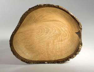 Natural Edge Wooden Bowl No253 - Hand Crafted Wooden Bowls - Gavin Brunton - Kawau Island