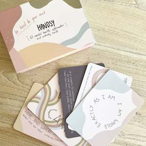 affirmation & activity cards