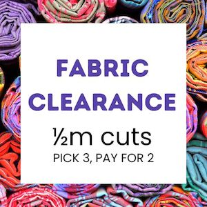 CLEARANCE Half Metre Fabric Cuts: Liberty, AnaMaria Horner and Miscellanious Others(1.1)