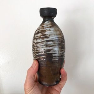 Black vase