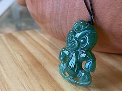 NZ Pounamu Heitiki pendant