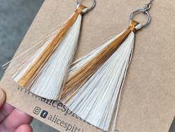 Muka Tassel earrings - natural