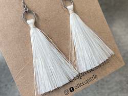 Muka Tassel earrings - natural