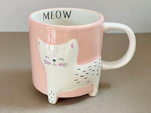 Pink Cat mug