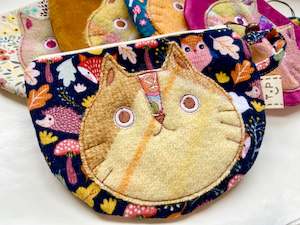 Fabric Cat Purse