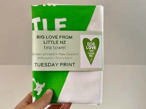 Cotton "Big Love" Teatowel