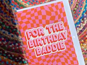 Card - Birthday Baddie