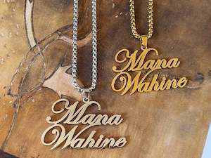 Mana Wahine necklace gold or silver