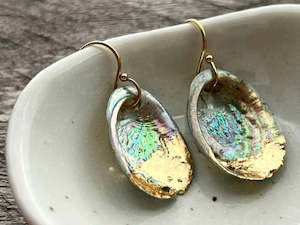 Nostalgem Paua Kintsugi Earrings