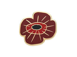 Gift: Erstwilder enamel pin - Remembrance Poppy