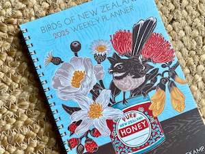 Gift: Birds of NZ Weekly Planner 2025