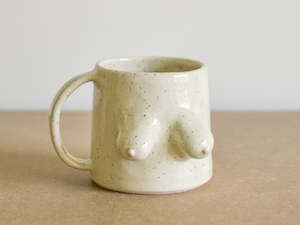 Ceramic Boob Mug