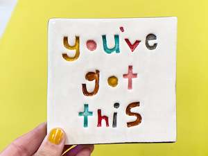 Gift: You’ve Got This wall tile square