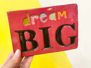 Dream Big wall tile