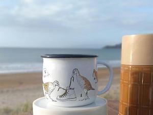 Gift: NZ Birds Enamel Mug