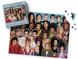 Gift: 1000 piece Jigsaw - Tribute Musical Artists