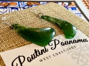 Poutini Pounamu Tapatoru Earrings